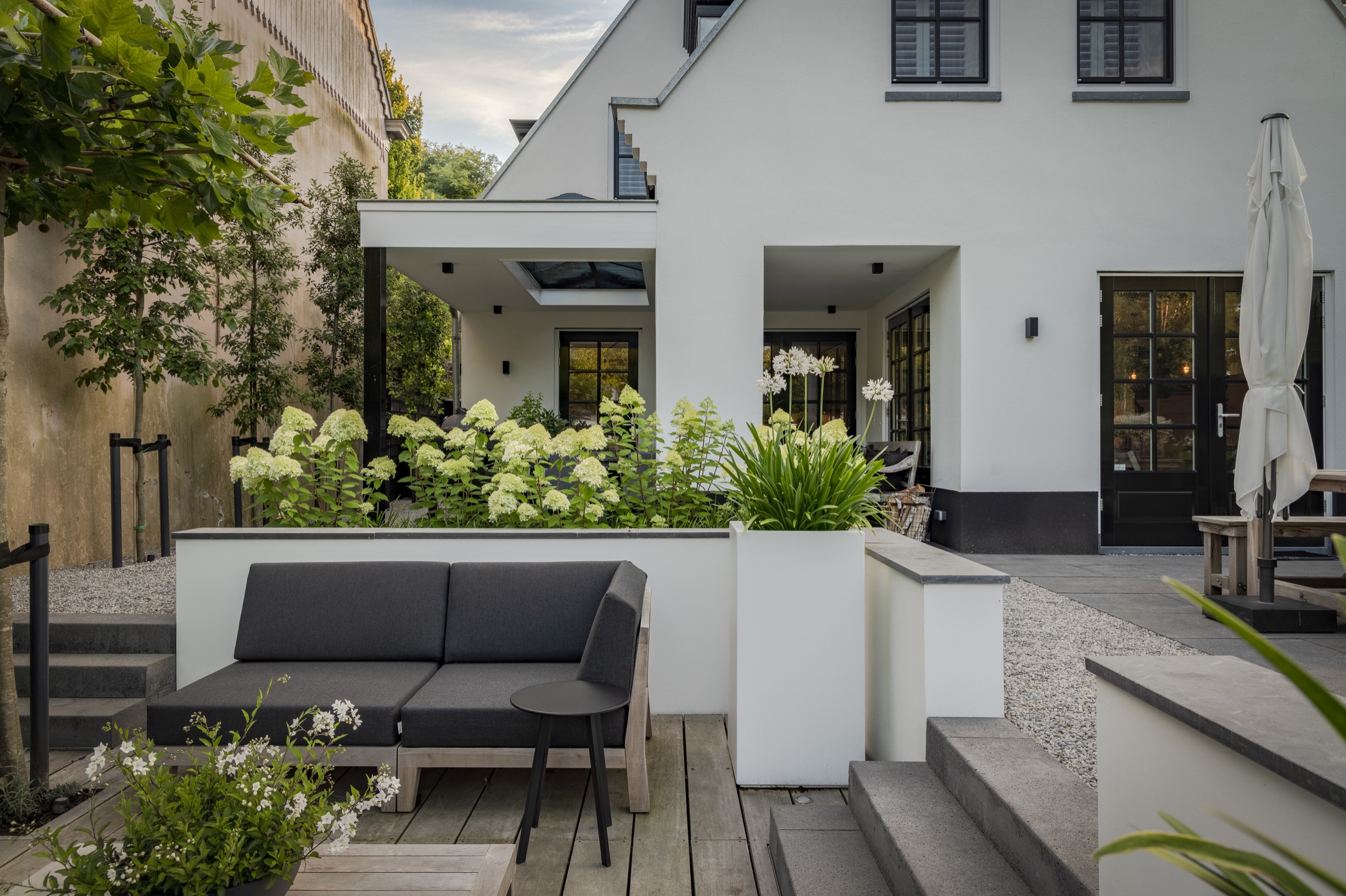 strak tuin ontwerp