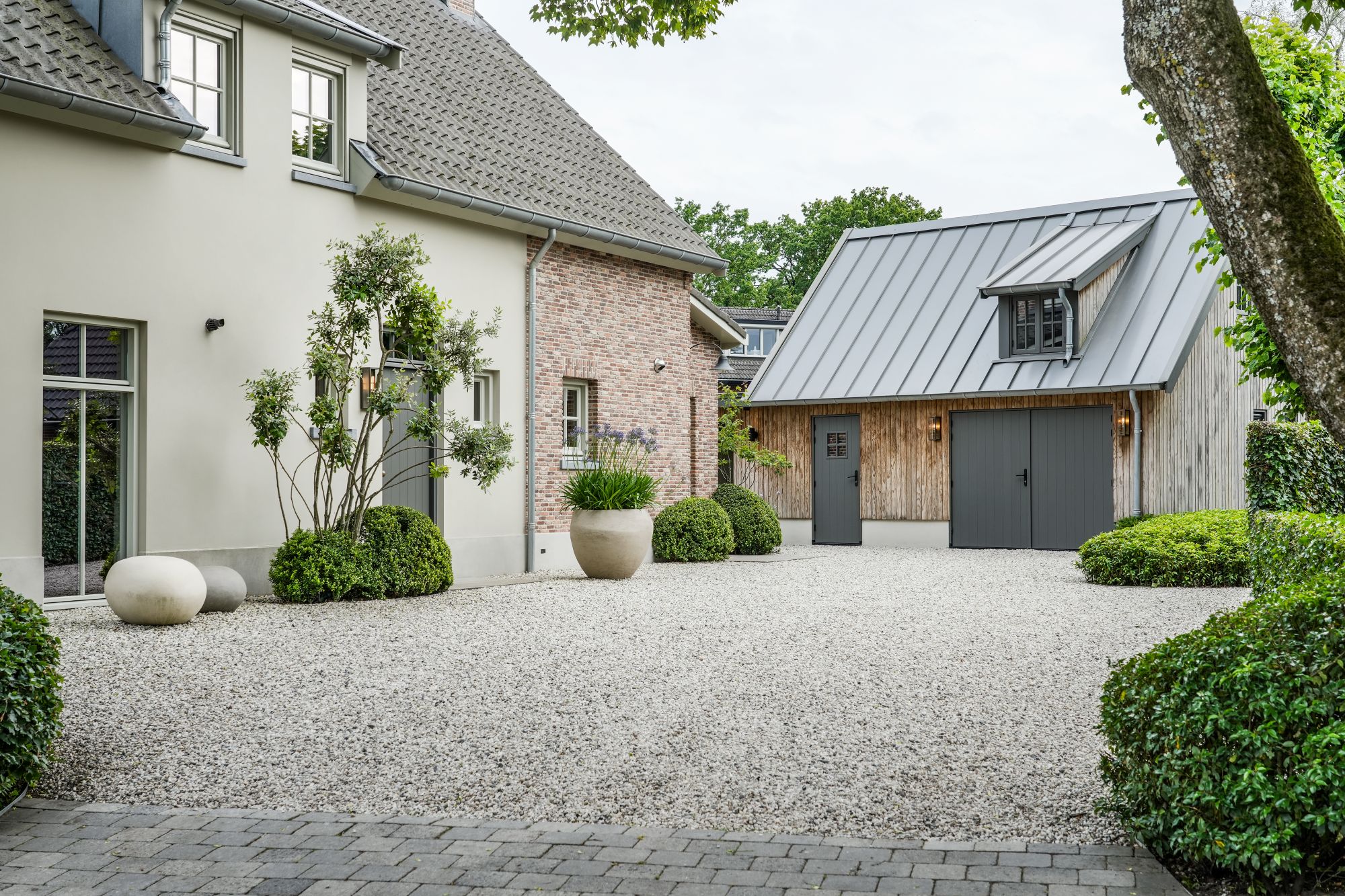 luxe entree tuin