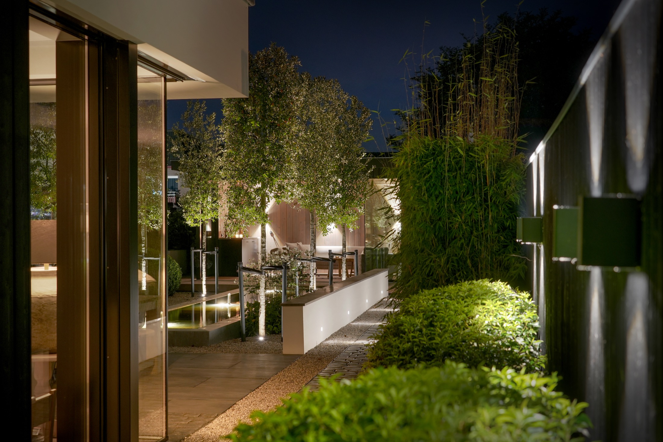 luxe onderhoudsvriendelijke tuin