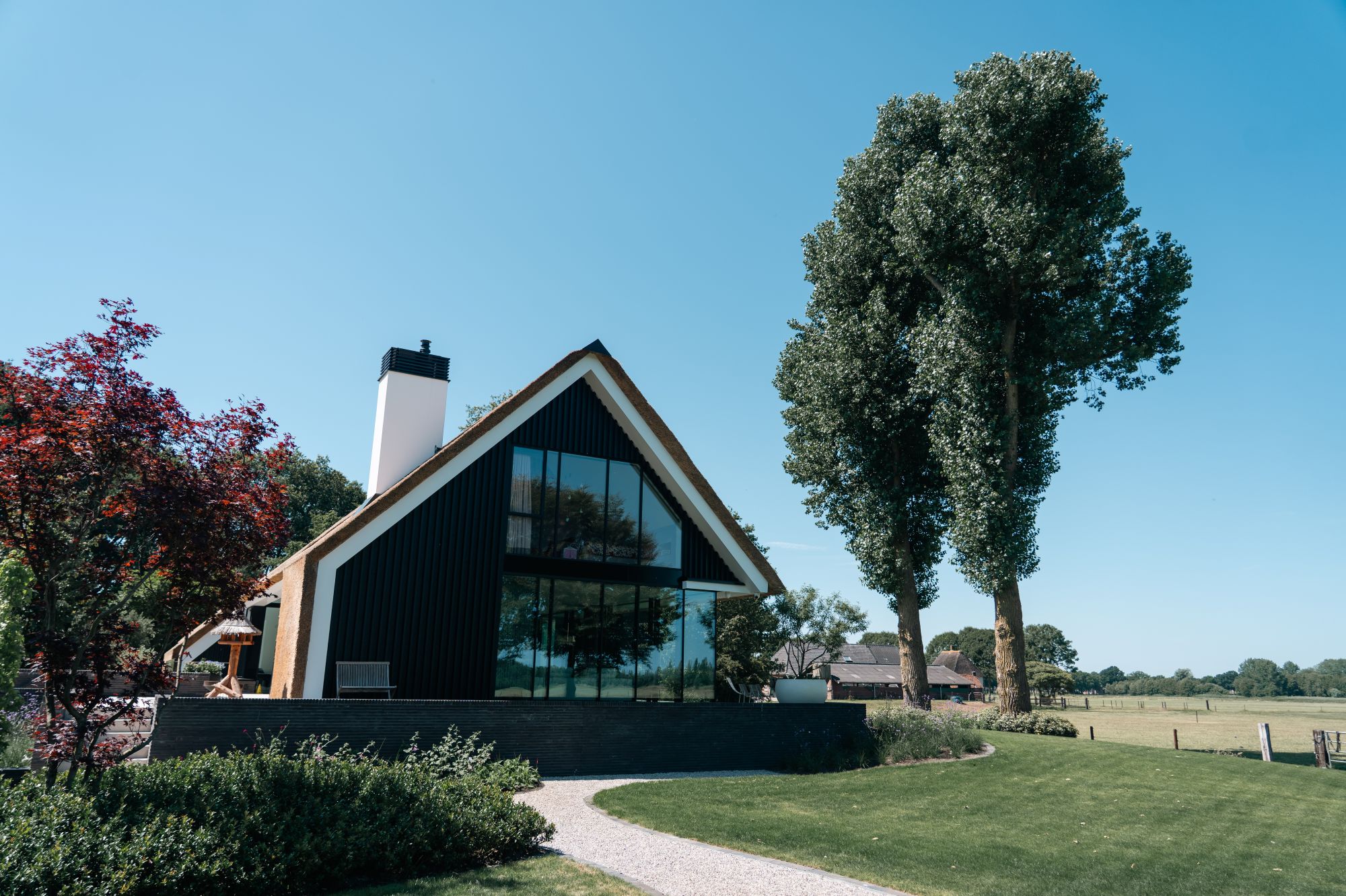 villatuin met veel groen