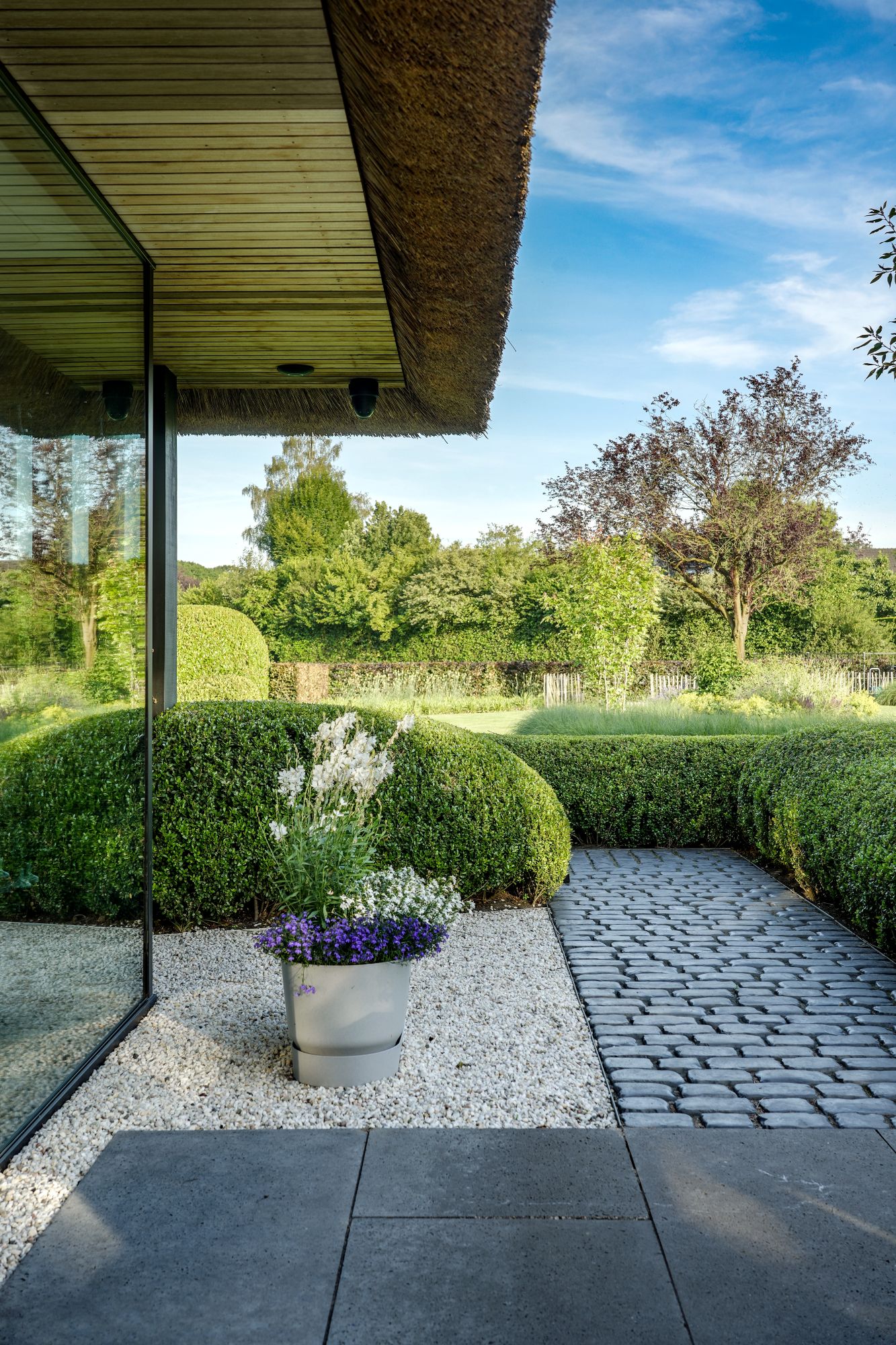 modern tuinpad