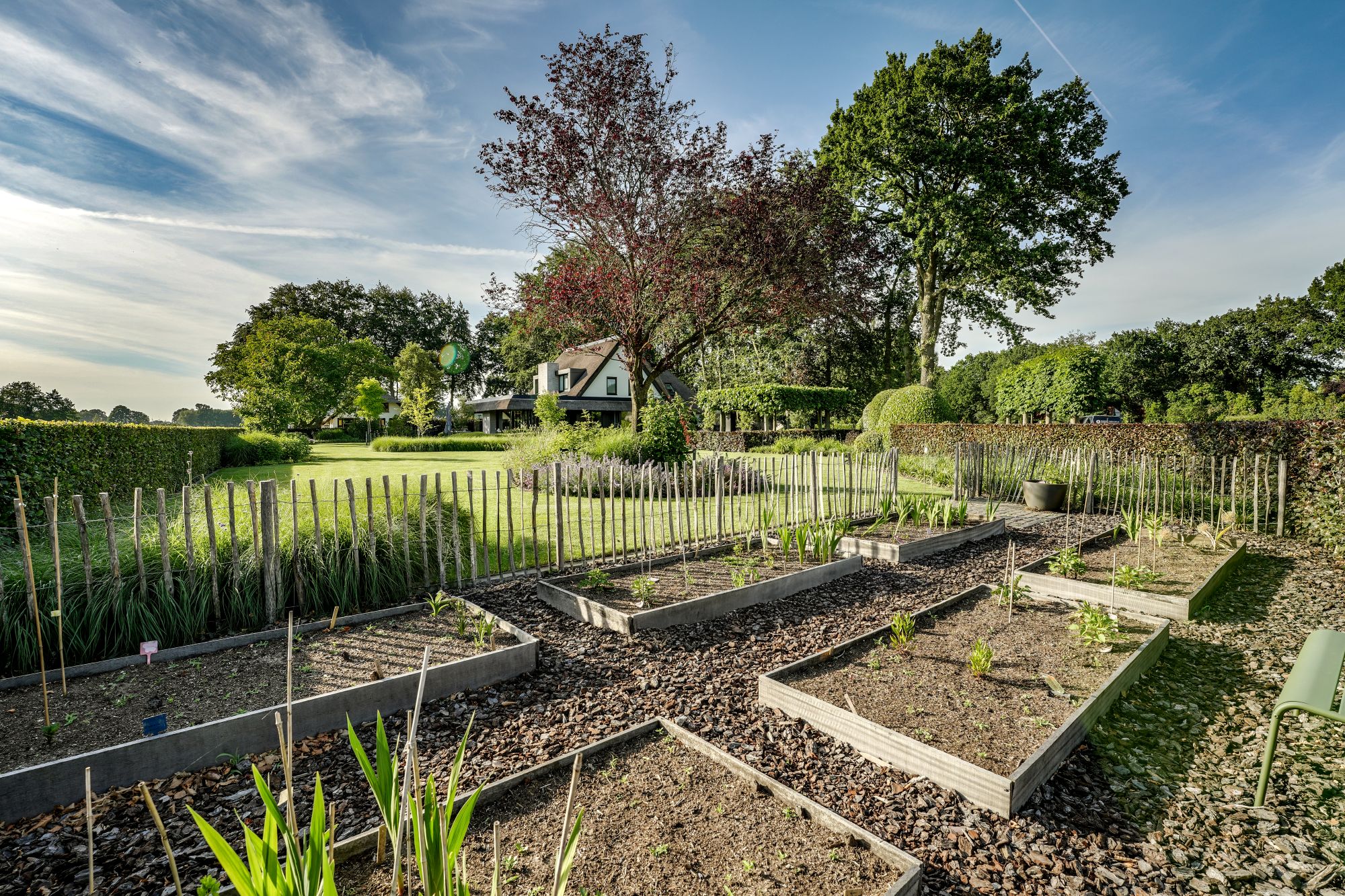 landelijke tuin