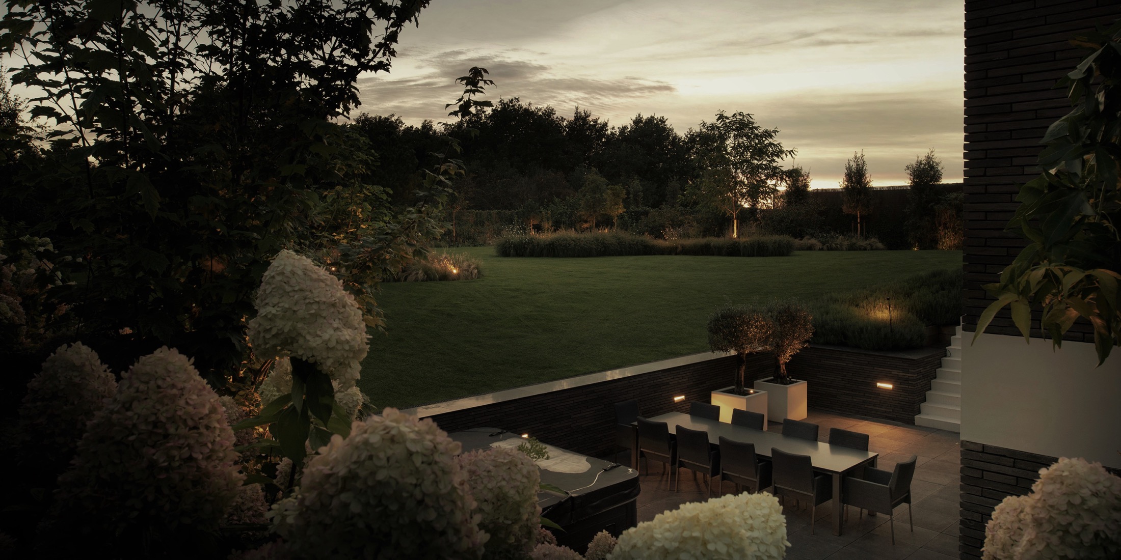 sfeervolle tuin inrichting