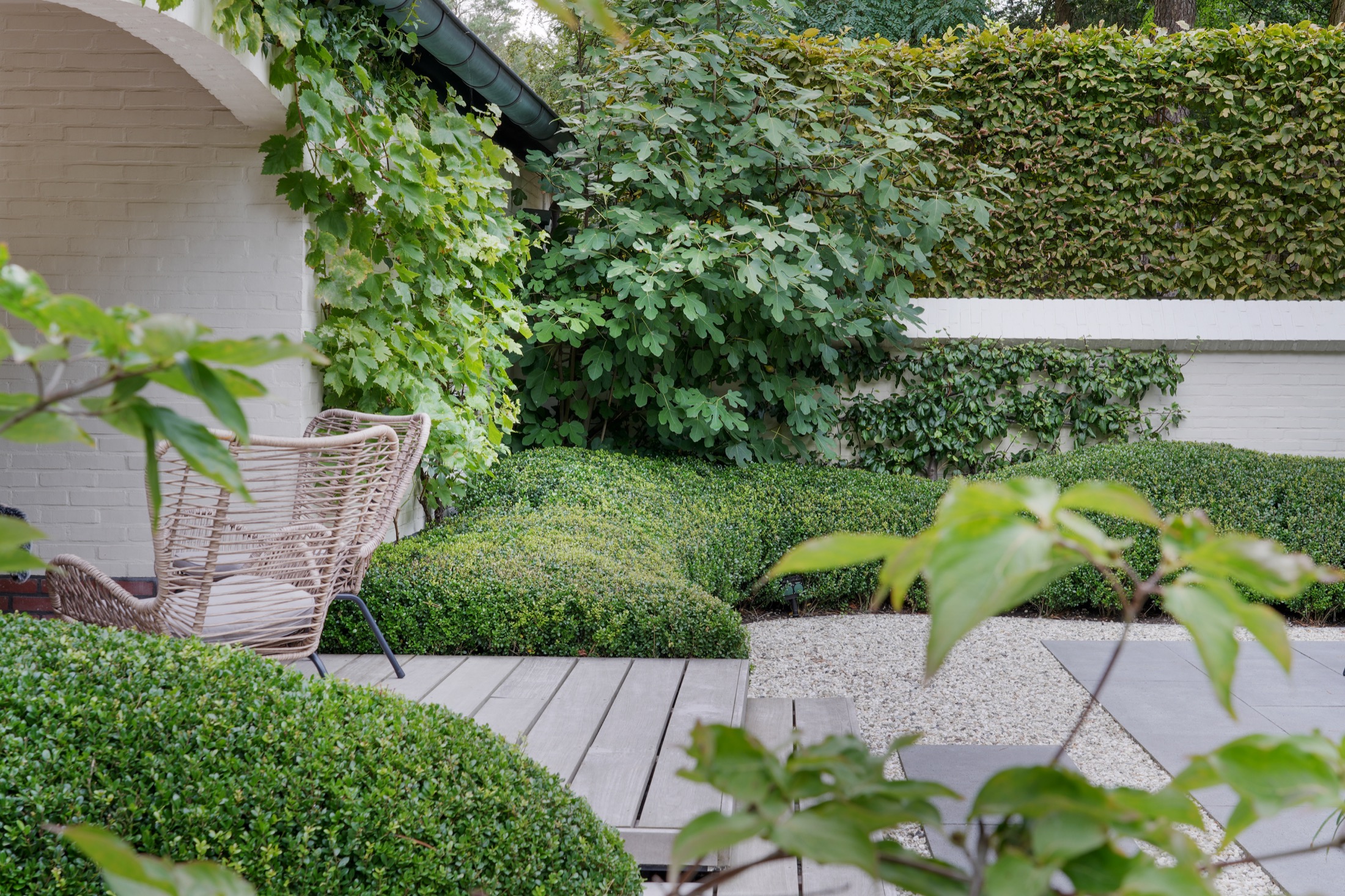 luxe tuinontwerp villa