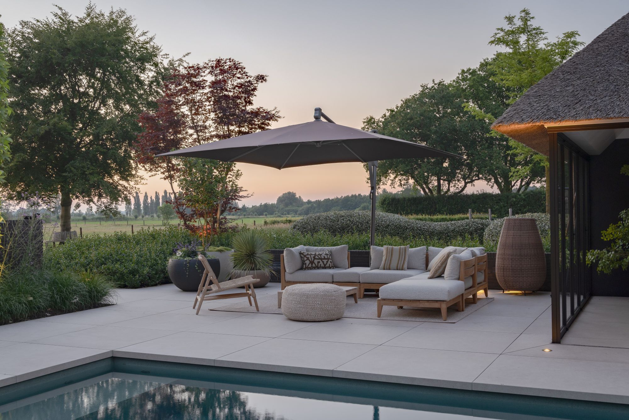 luxe loungeterras