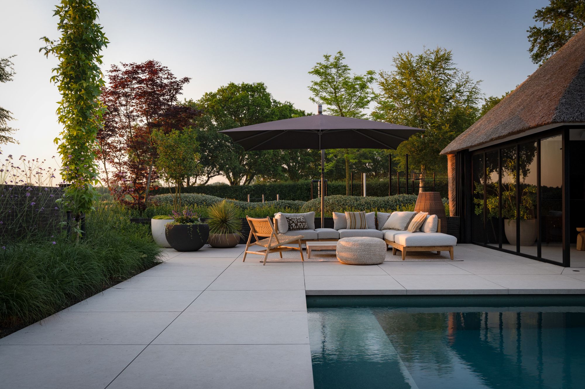 lounge terras