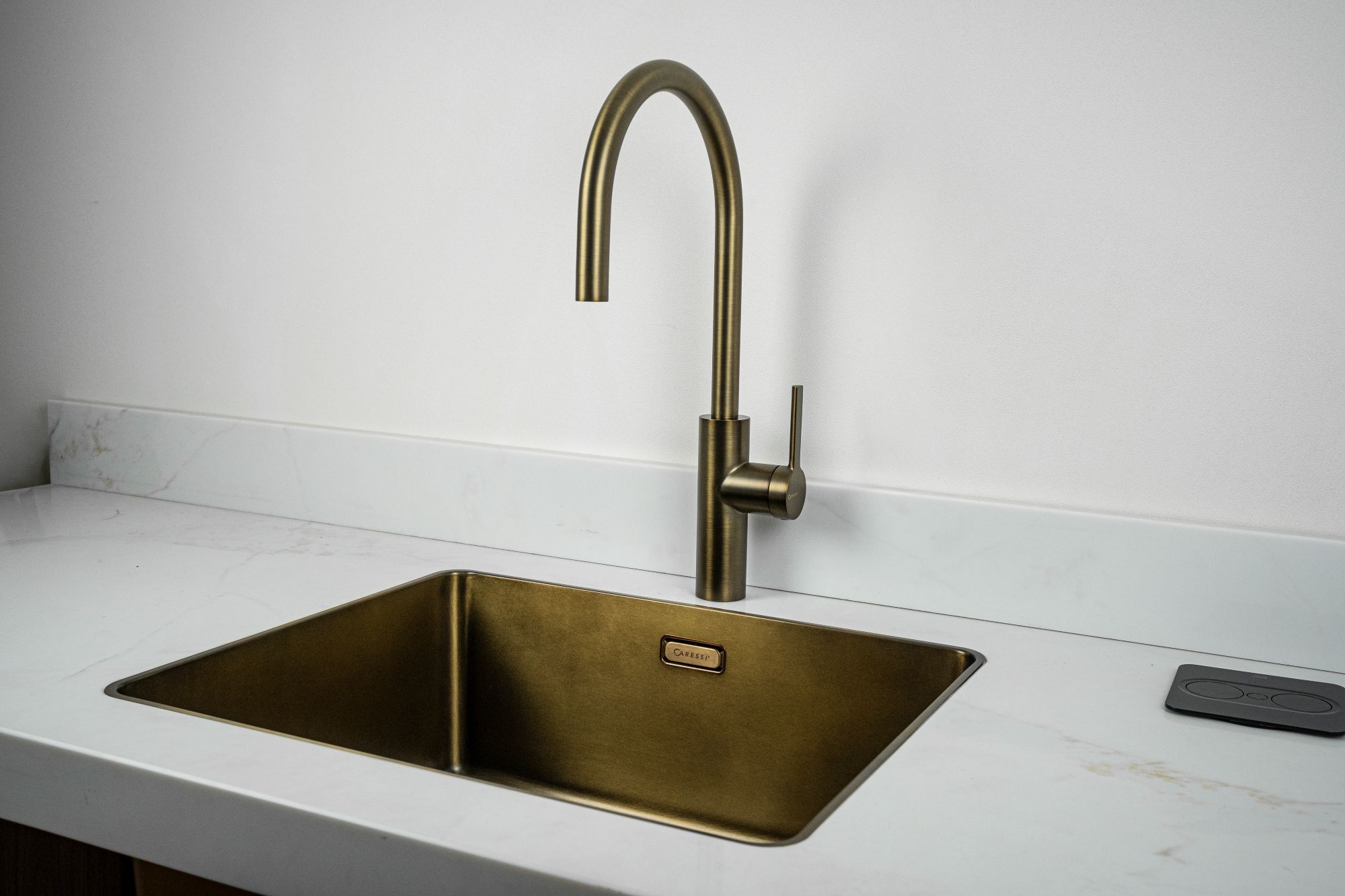 luxe spoelbak en kraan