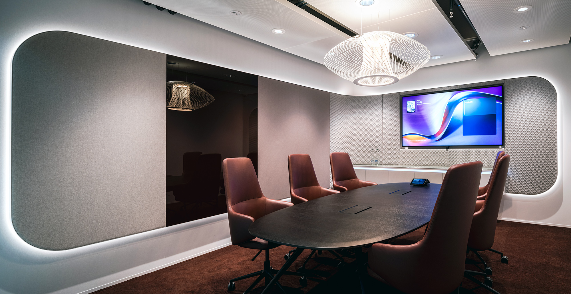 moderne vergaderzaal