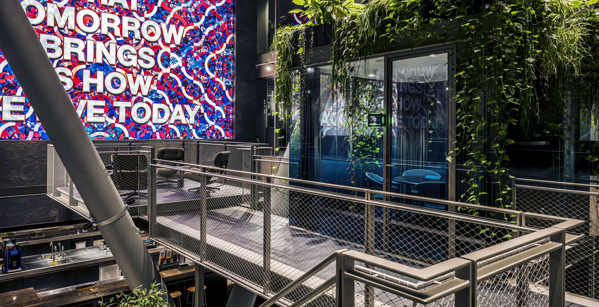 bovenverdieping kantoor