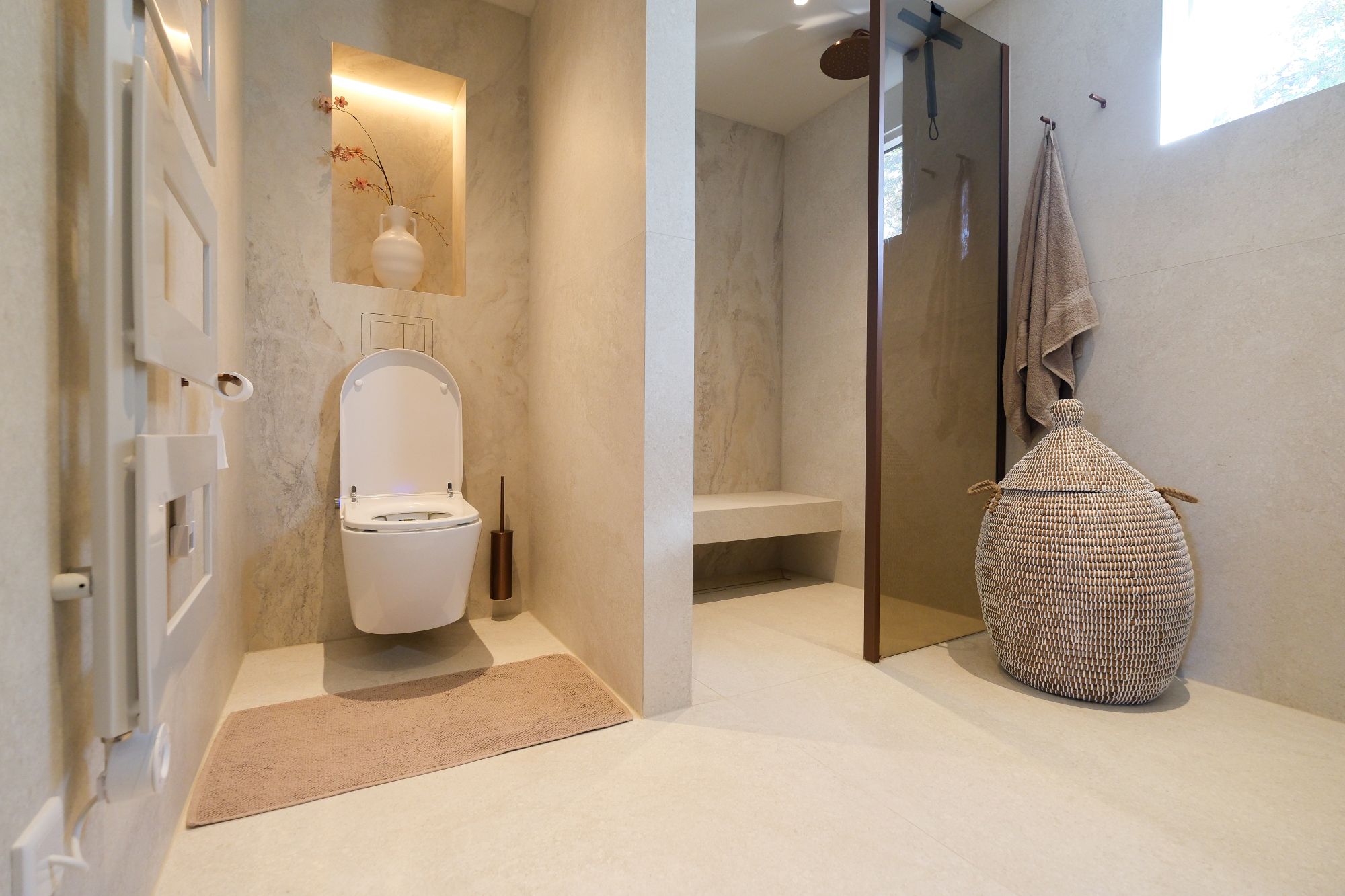 moderne badkamer
