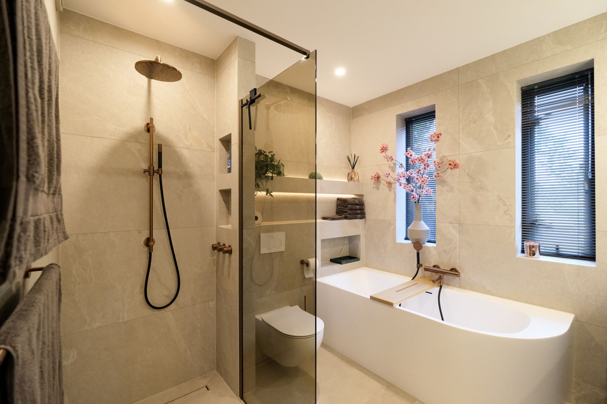 moderne badkamer