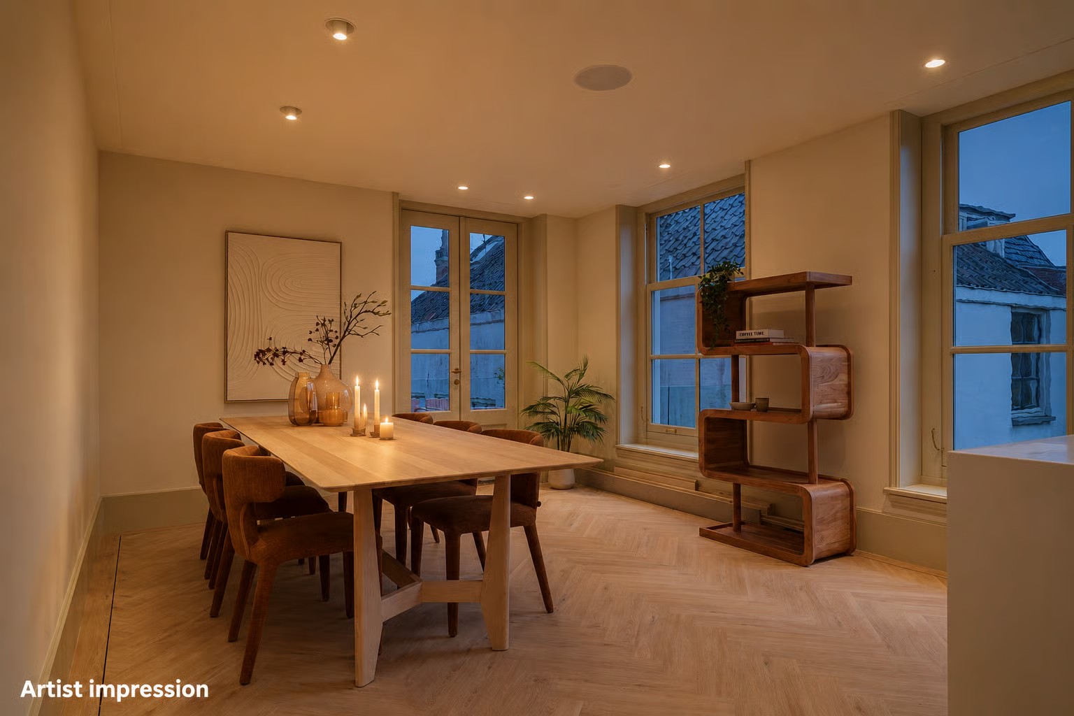 luxe eetkamer verlichting