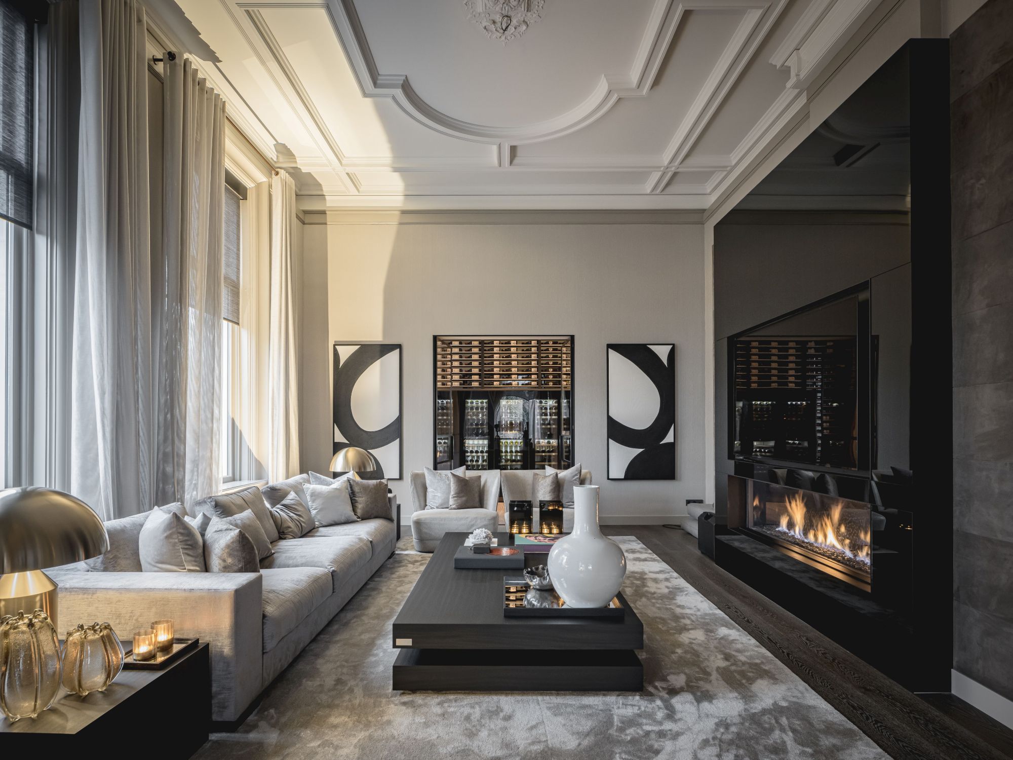 luxe woonkamer