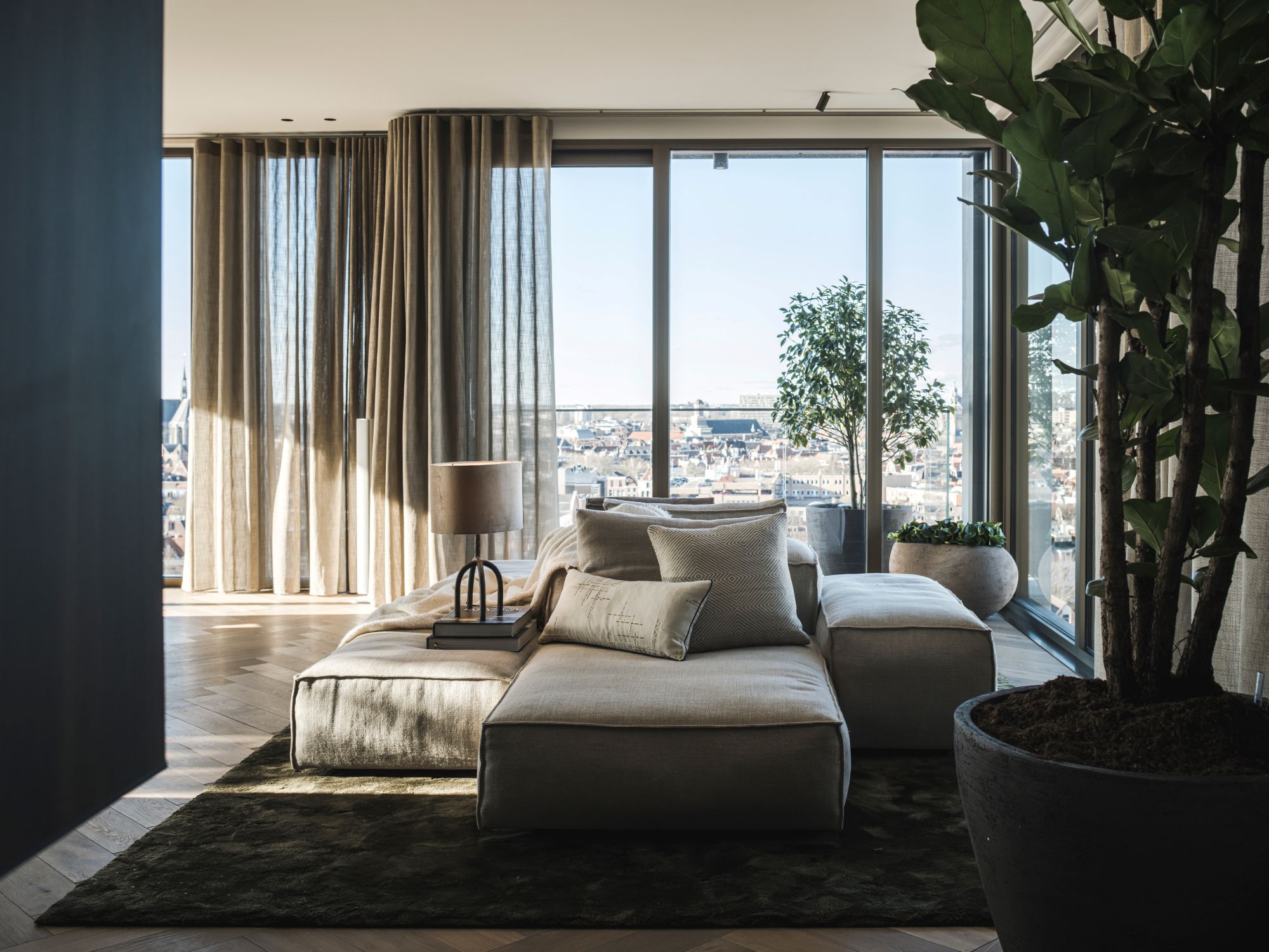 luxe woonkamer