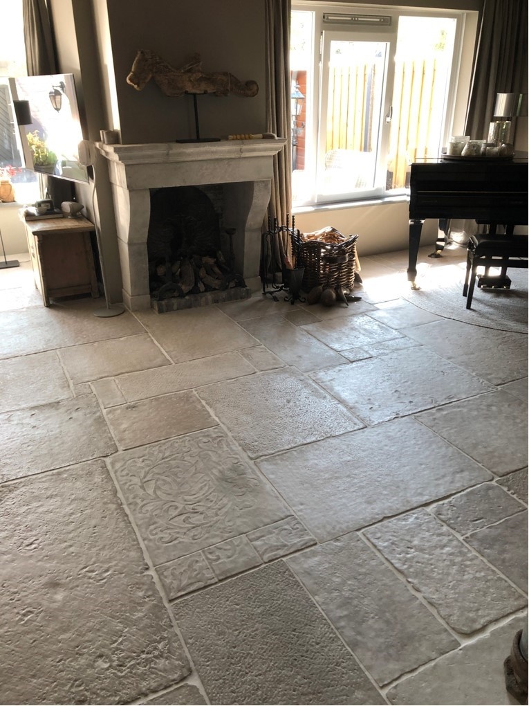 luxe vloer met haard