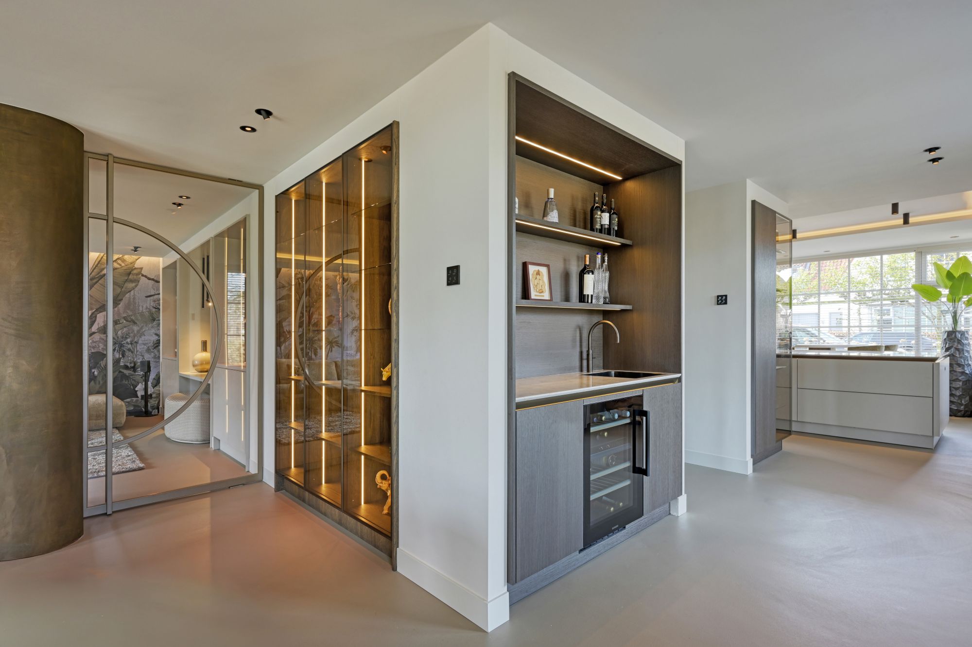 luxe wandkast