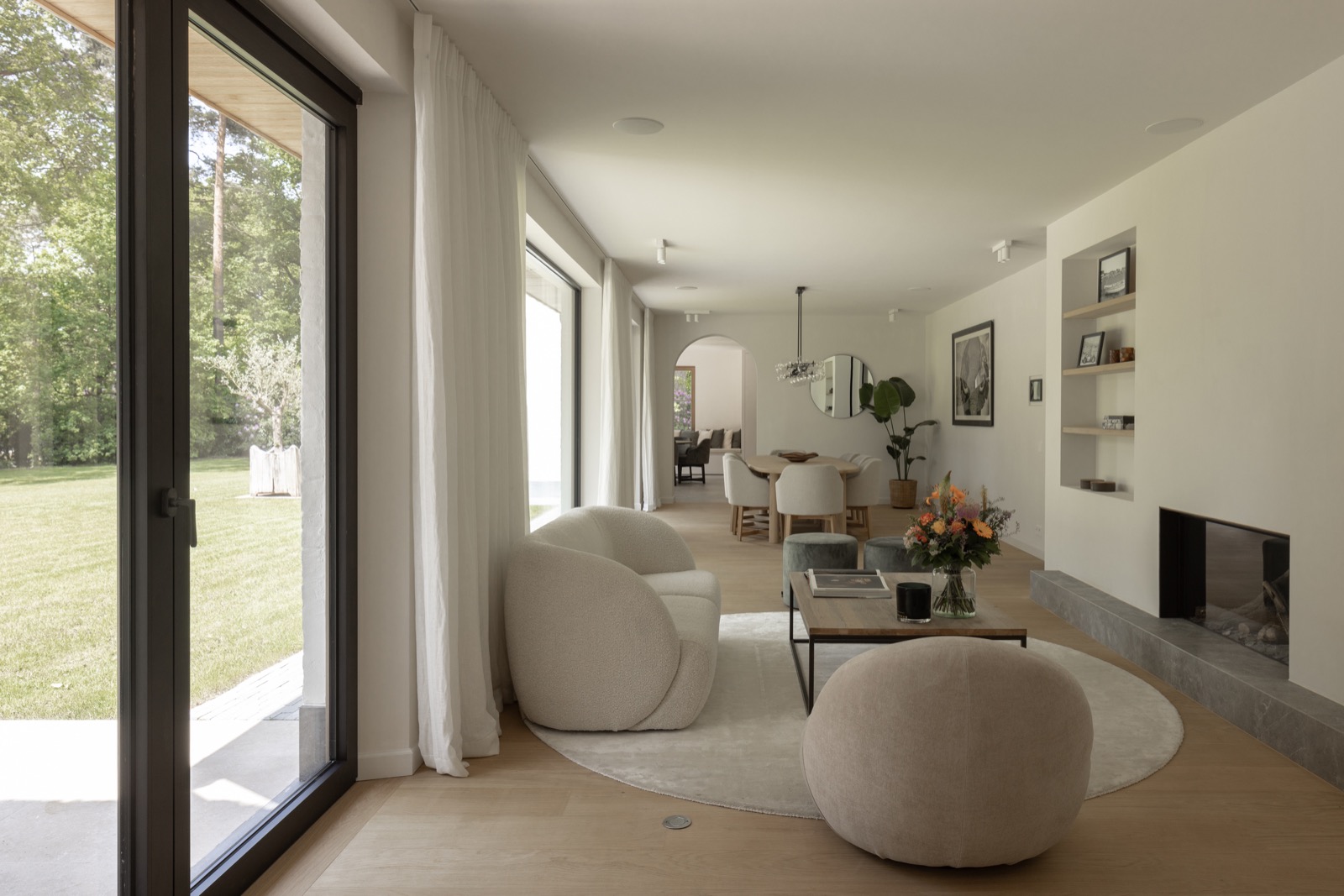 interieur met luxe meubelbeslag
