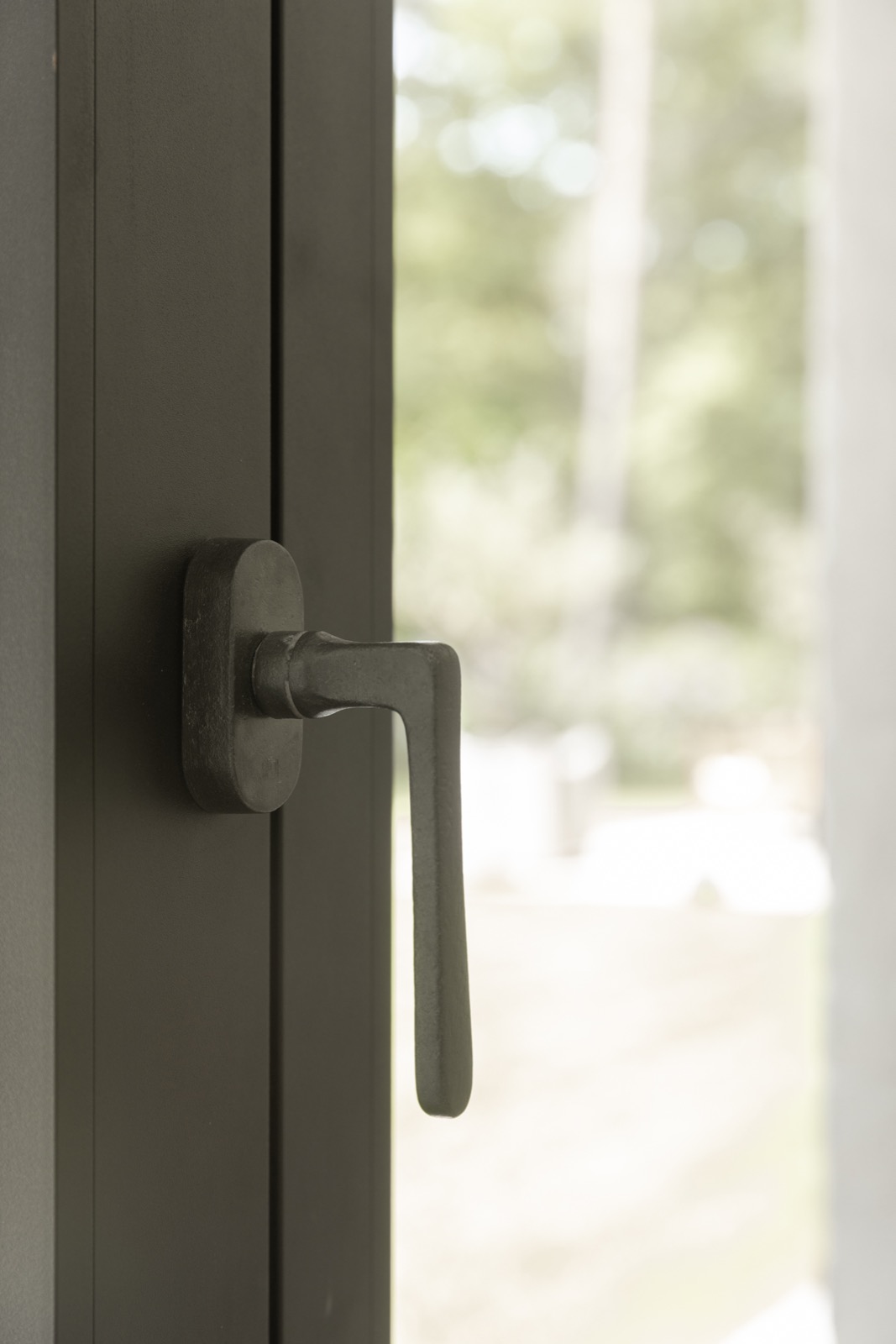 raam met luxe raamklink