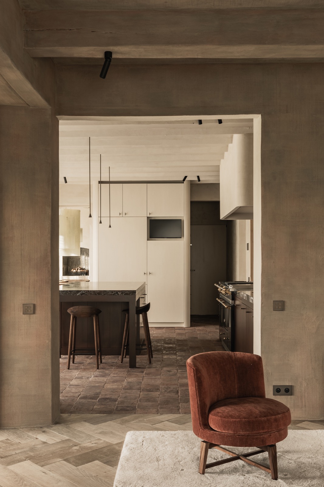 woonkamer met luxe meubelbeslag