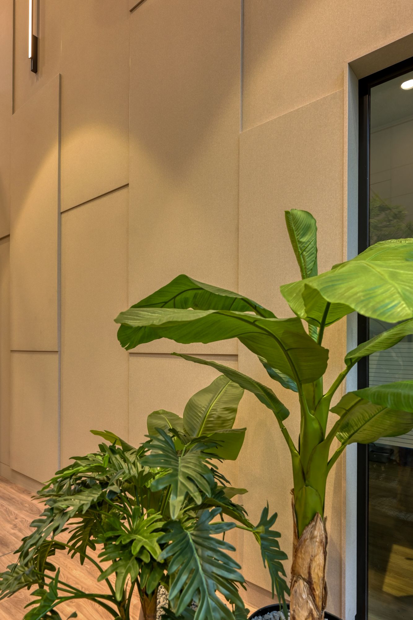 detail binnen plant
