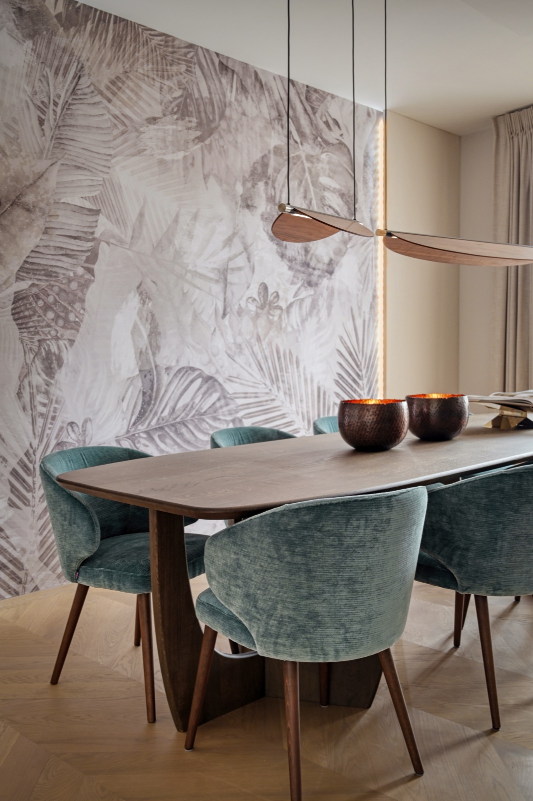 luxe eettafel met stoelen