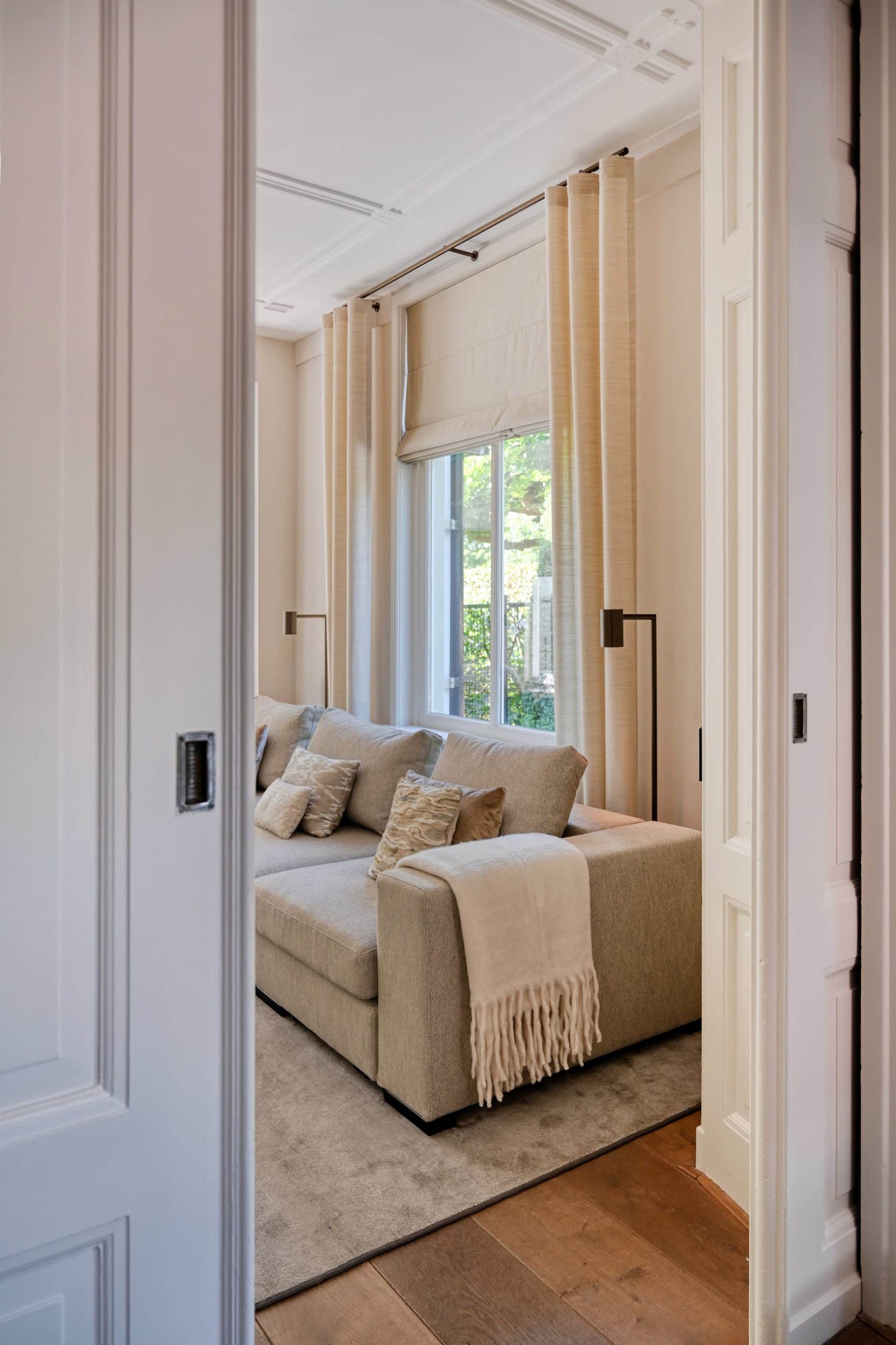luxe bank in woonkamer
