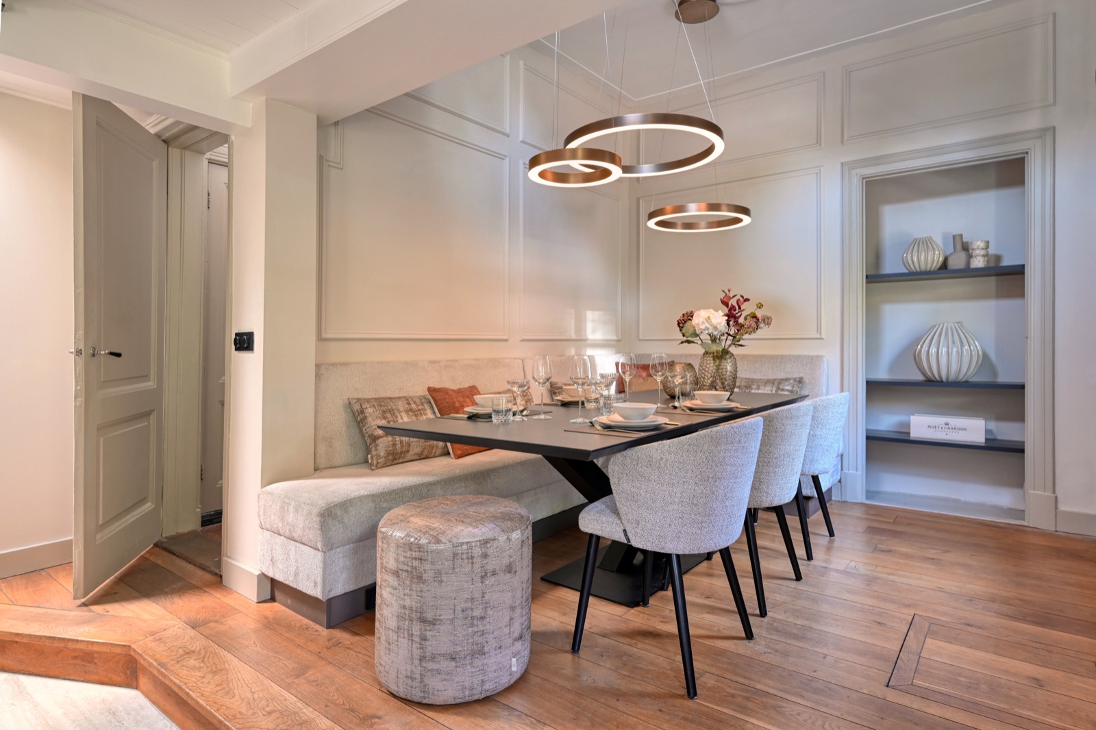 luxe interieur eetkamer