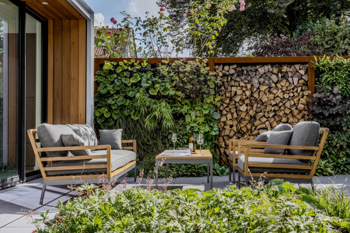 moderne tuin inrichting
