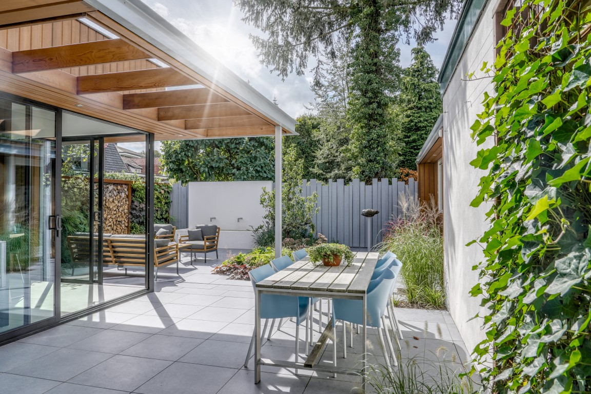 luxe tuin inrichting