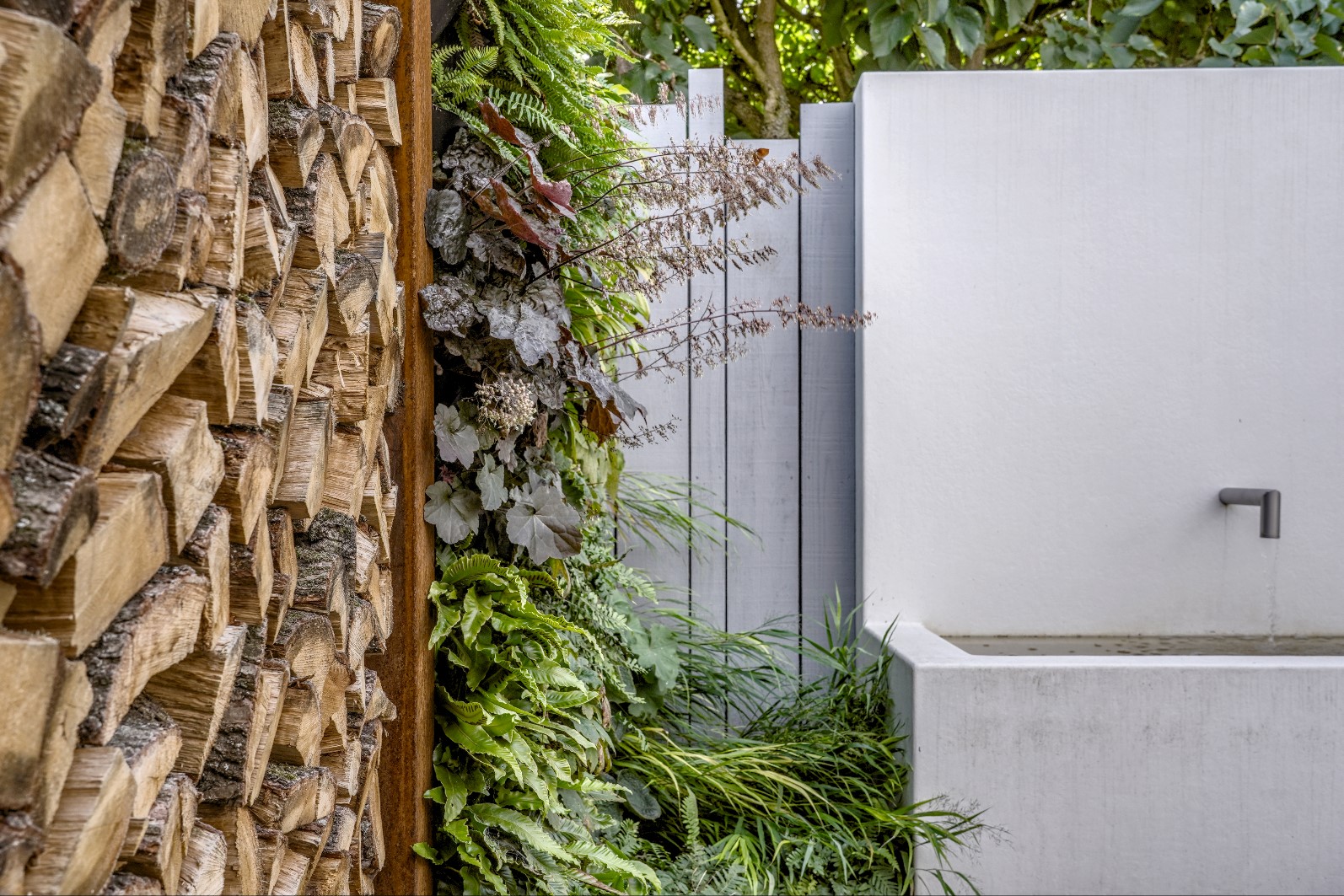details groene tuin