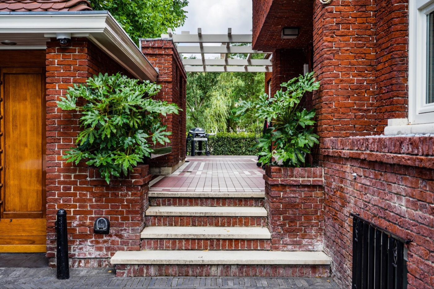 hoogteverschillen in tuin