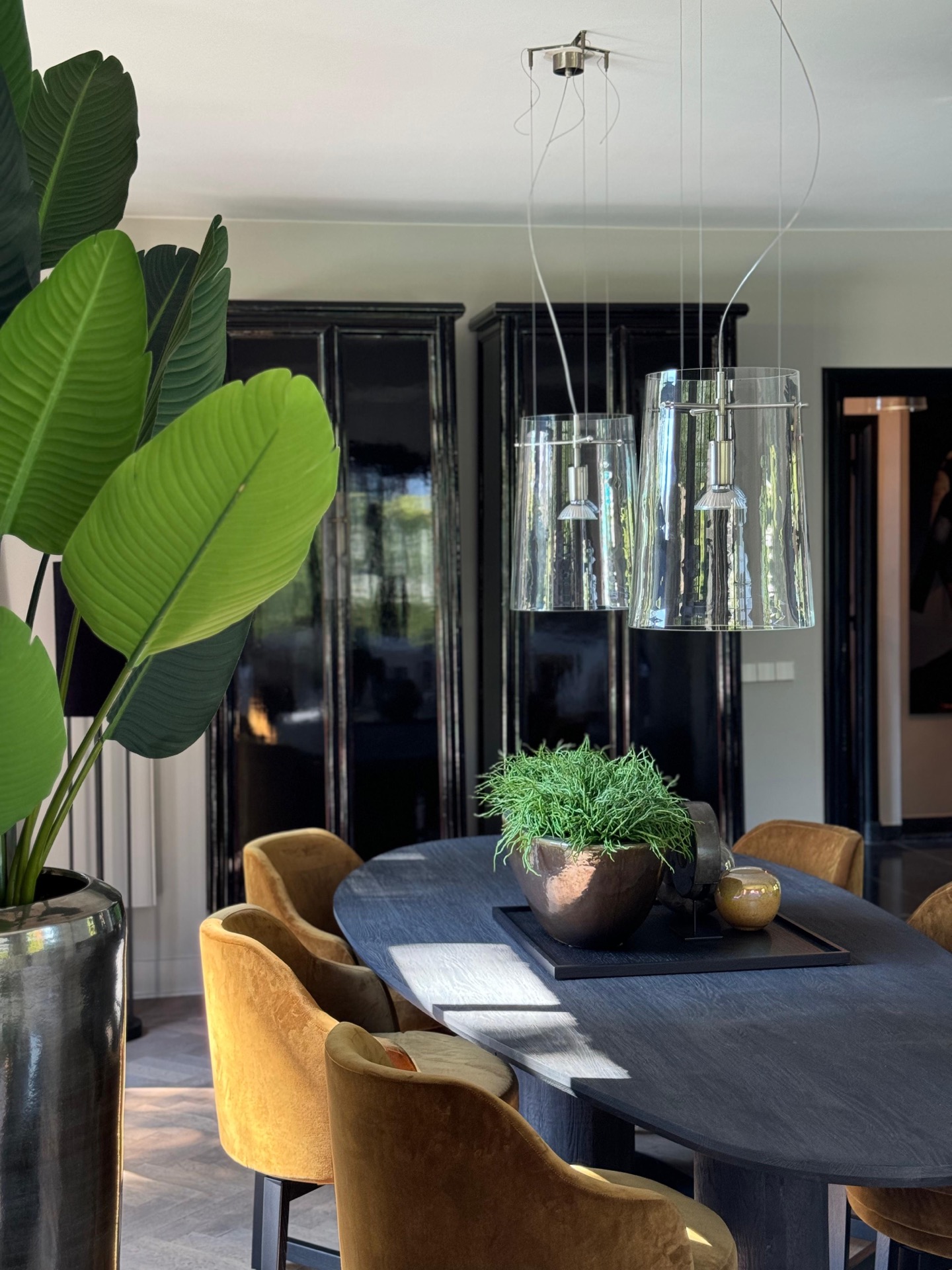 luxe interieur eetkamer