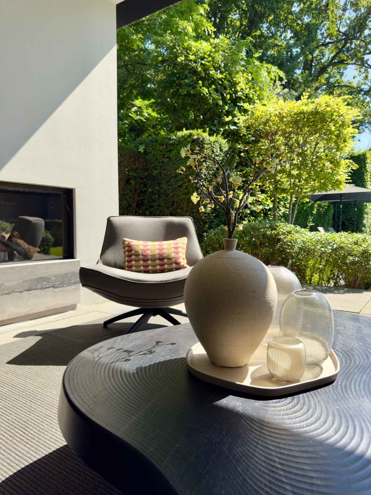 design tuinmeubel met accessoires
