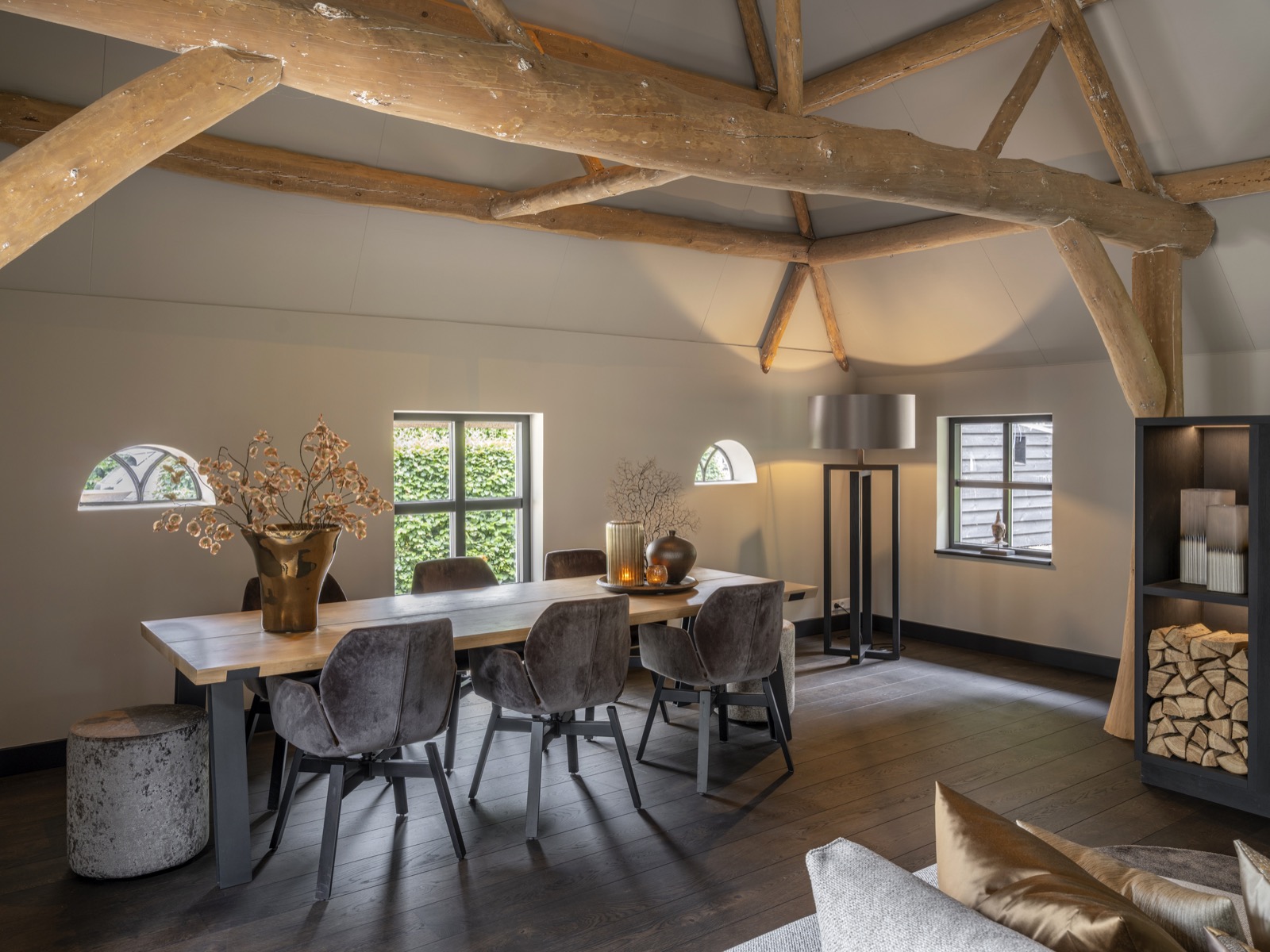 luxe eetkamer inrichting