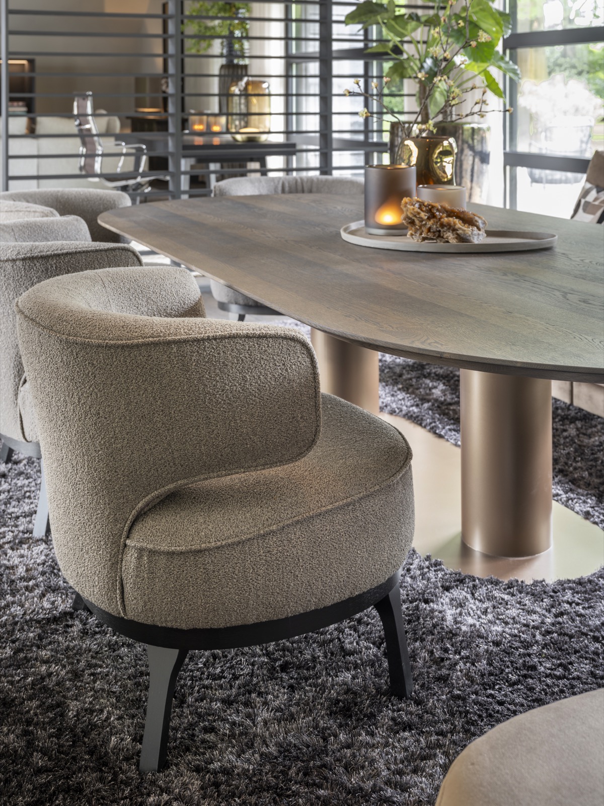 luxe eetkamer inrichting