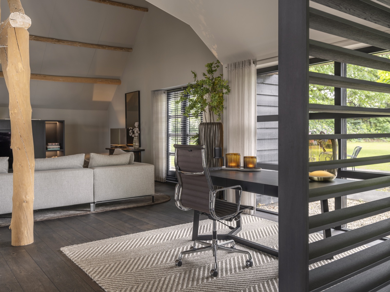 luxe interieur werkkamer