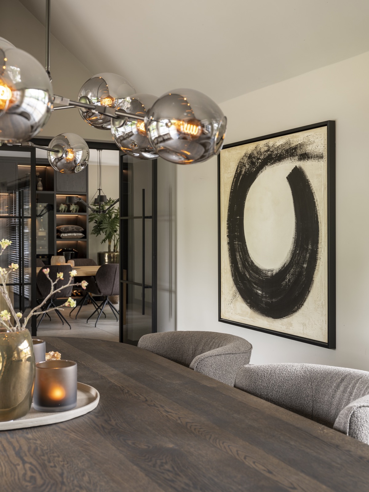 moderne eetkamer inrichting