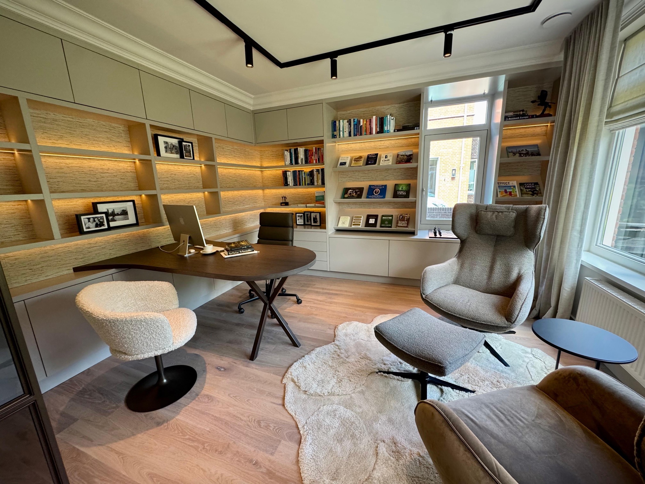 luxe interieur werkkamer