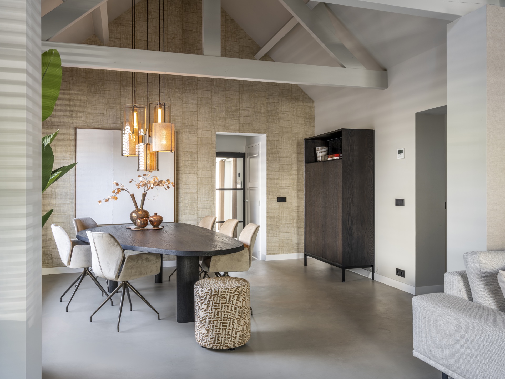 luxe eetkamer inrichting