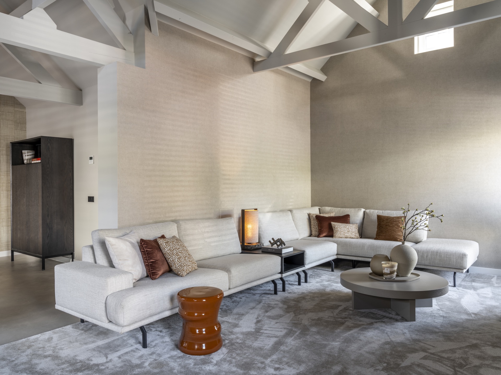 moderne woonkamer inrichting