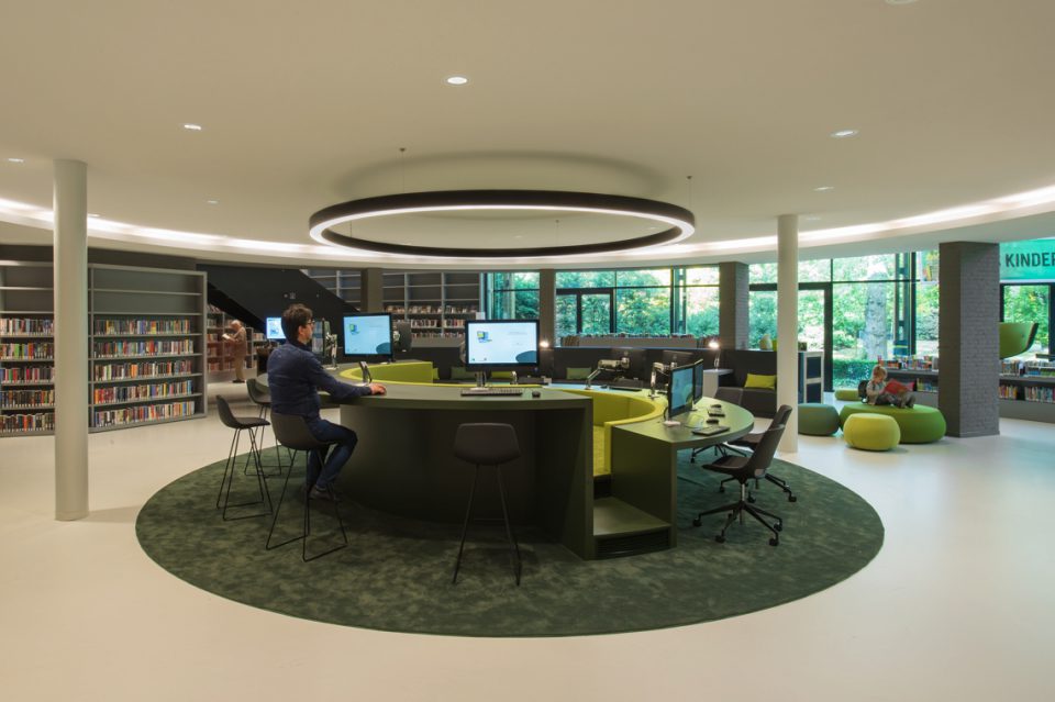 interieur bibliotheek