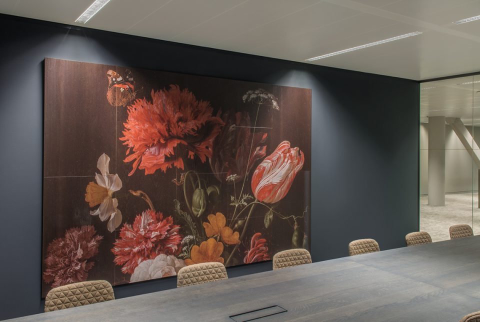 interieur met kunst