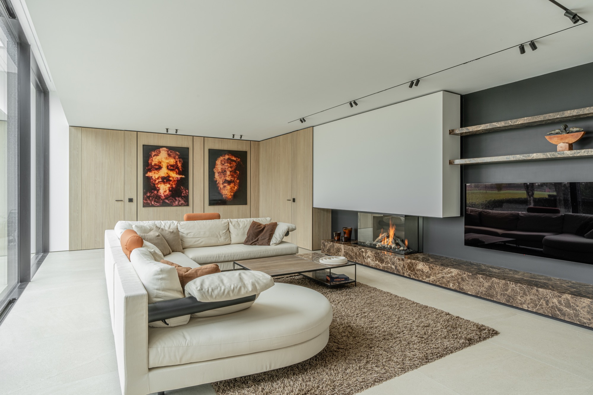 moderne woonkamer