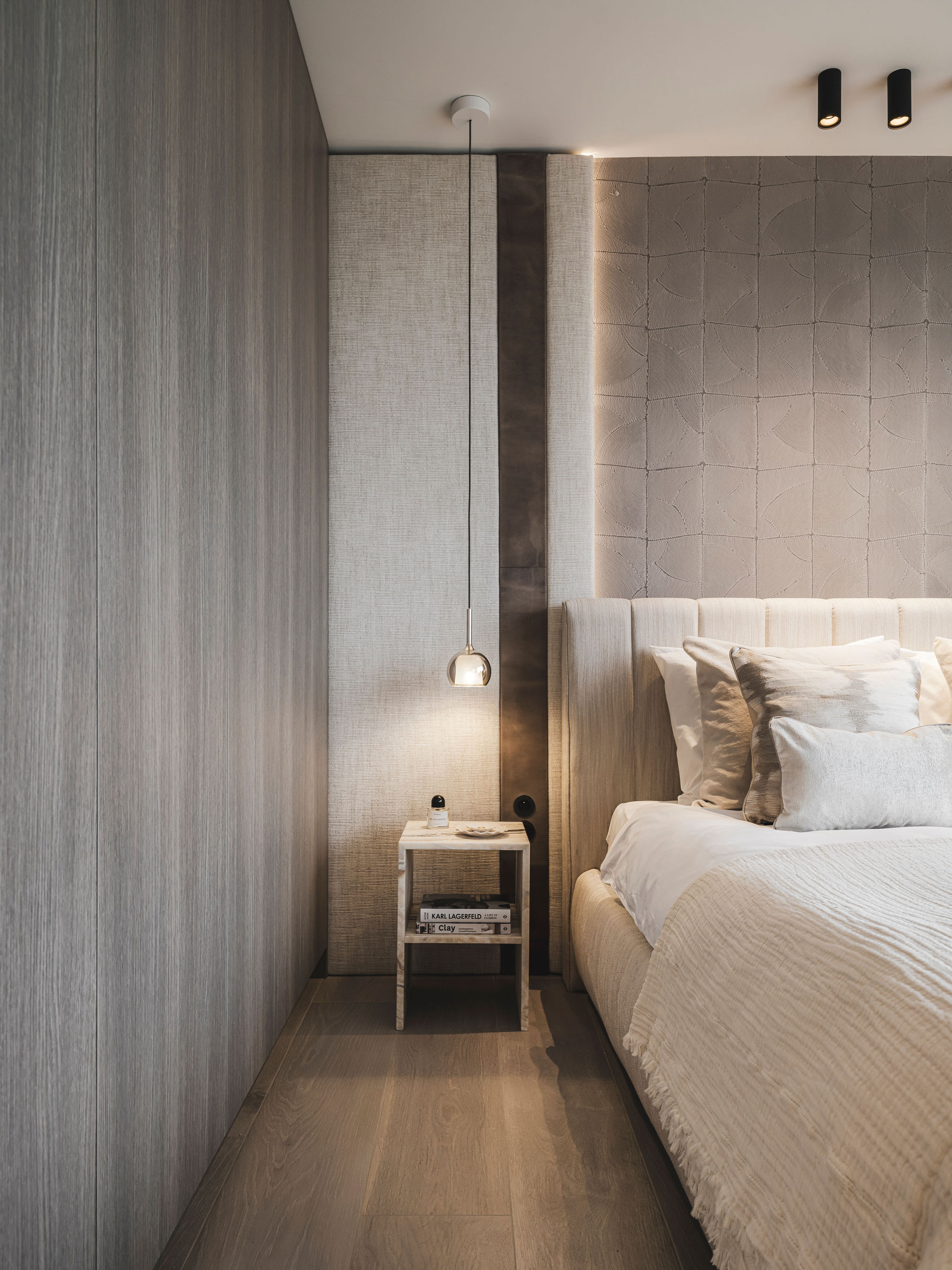 slaapkamer met bed