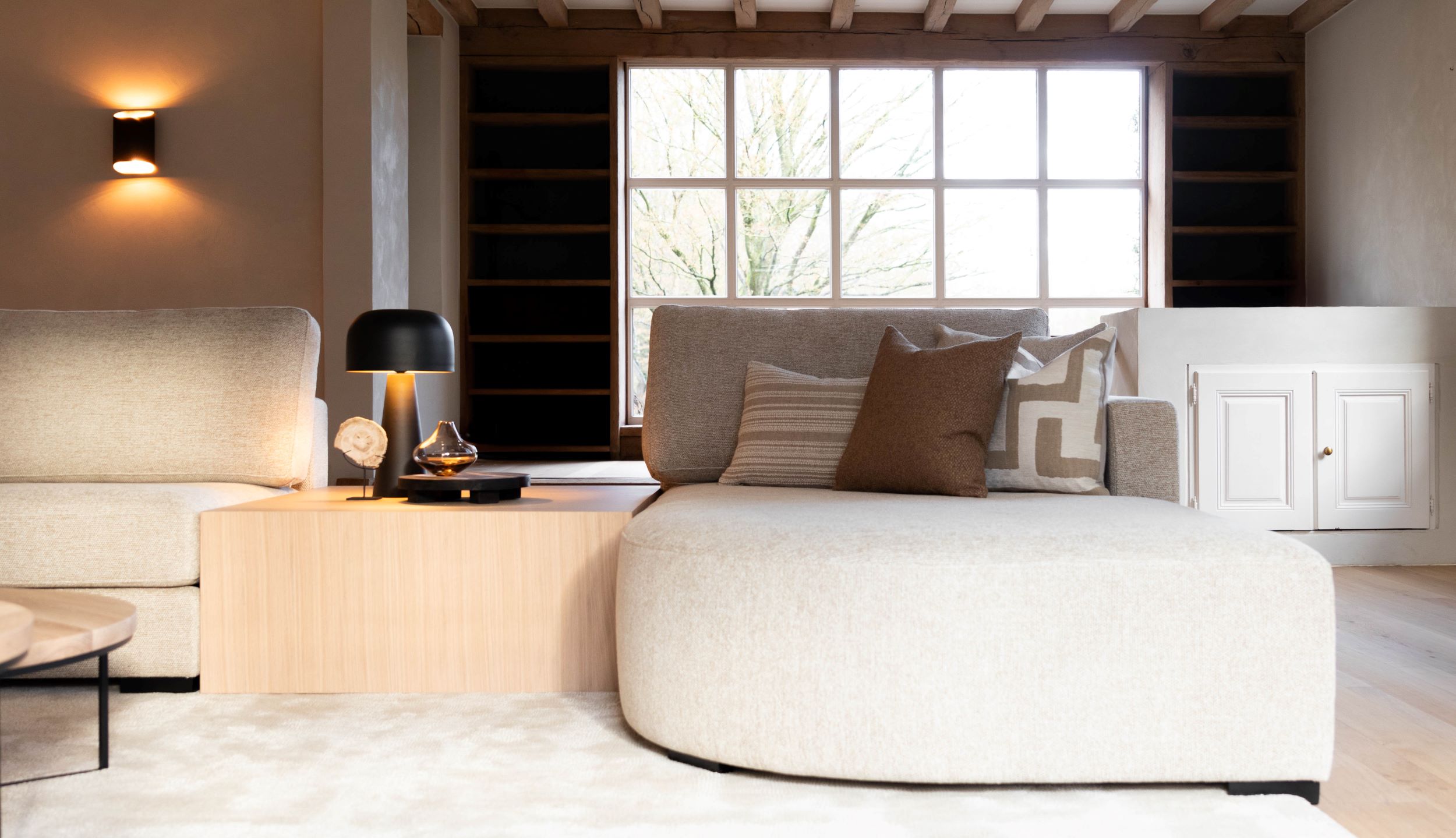 luxe woonkamer interieur