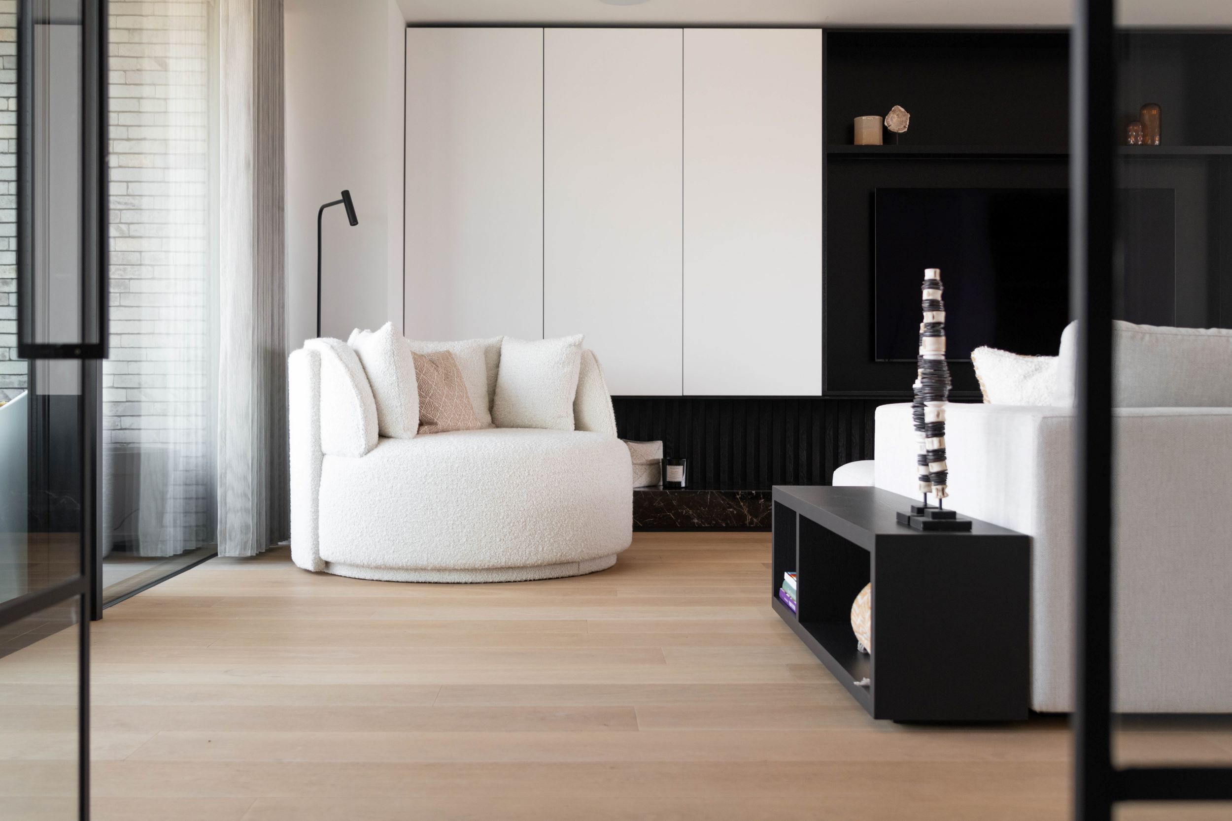 Luxe interieur woonkamer