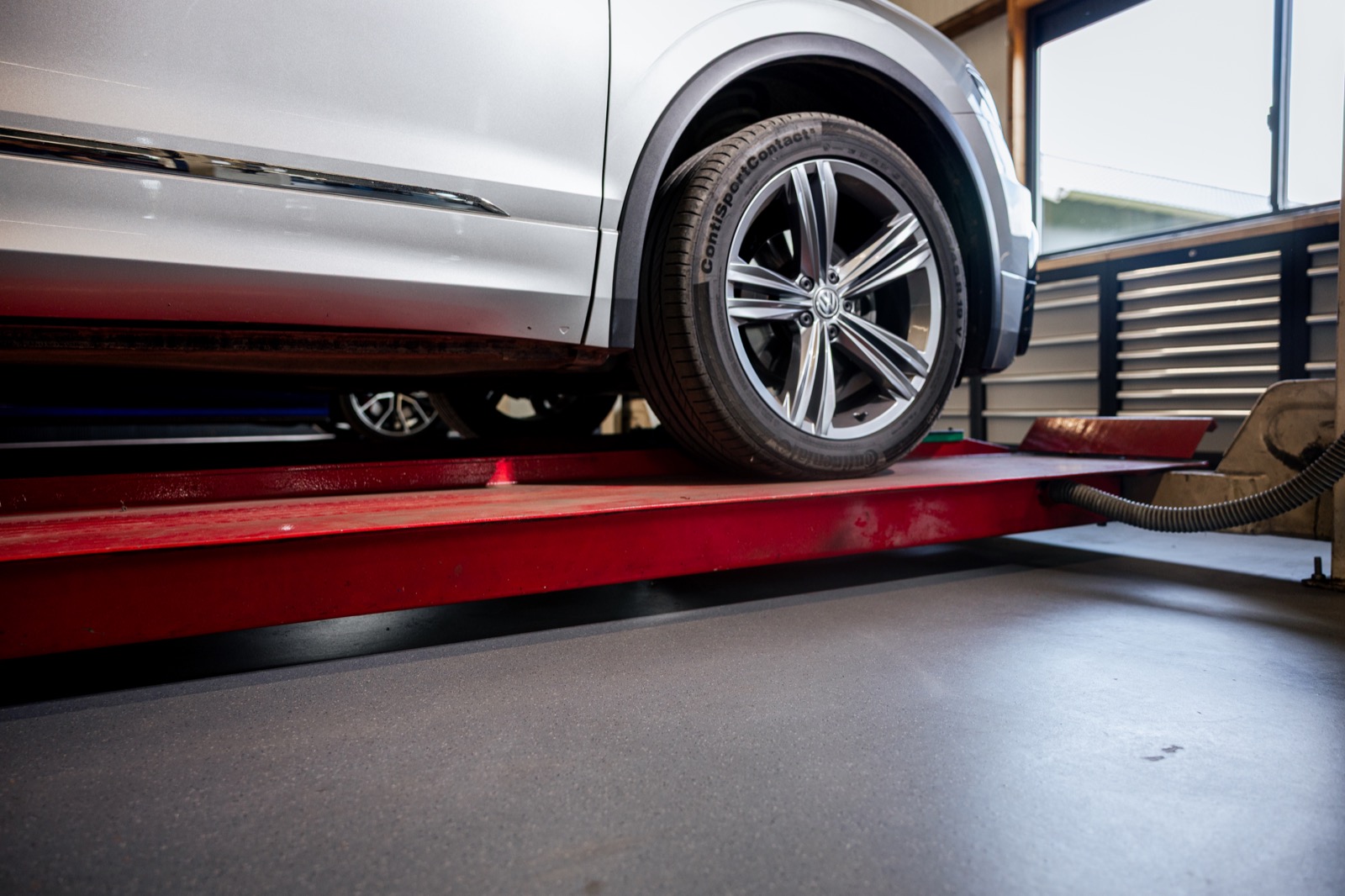 garage met exclusieve vloer