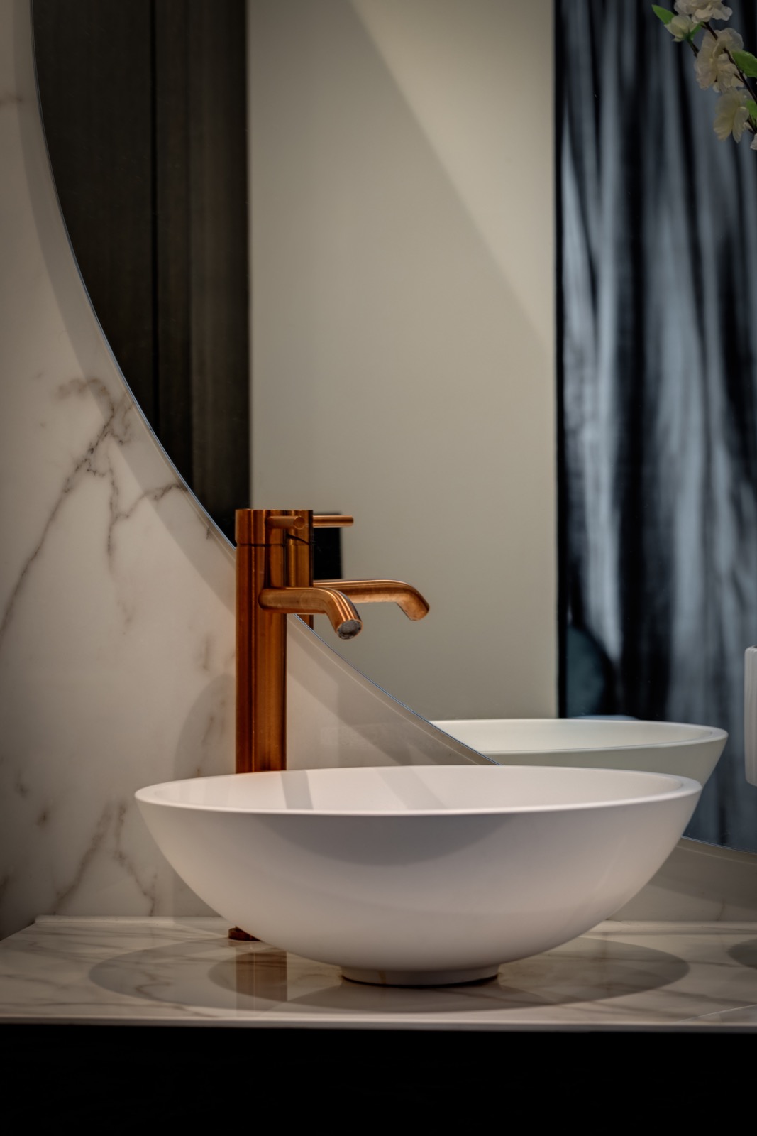 wasbak met luxe kraan
