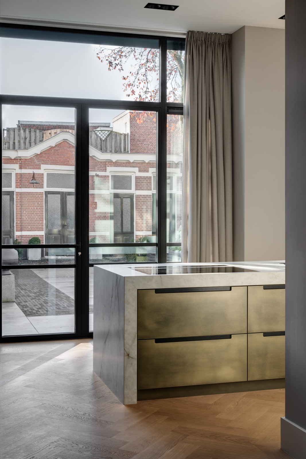 keuken met maatwerk pui