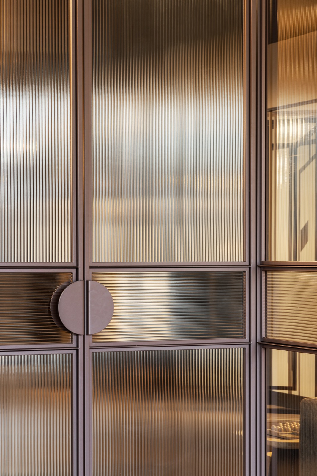 luxe stalen deur met glas